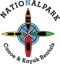 national park canoe & kayak logo
